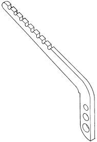 (image for) 22-040 Backstay crane ,S/ steel laser cut - Click Image to Close